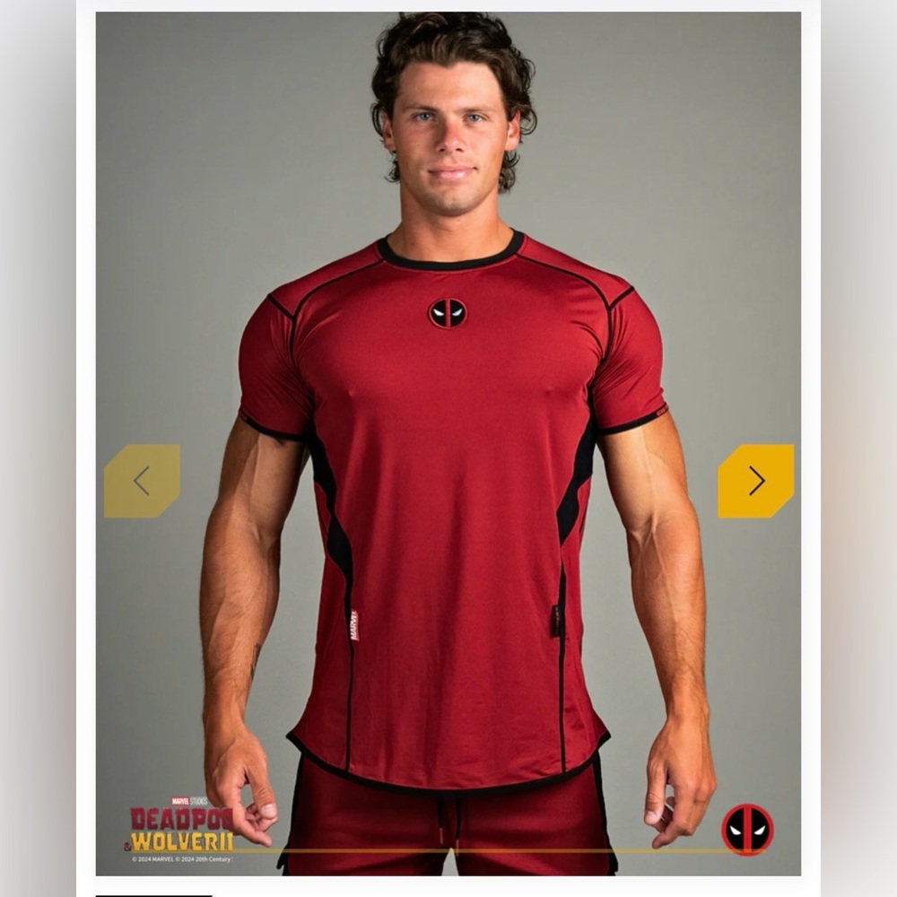 SuperX - Deadpool Performance Short Sleeve - M